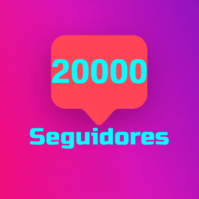 20.000 Seguidores